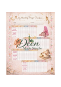 Reusable Monthly Prayer Tracker for Girls